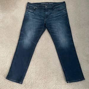 Slim Fit Airflex+ TempTech Stretch Jeans Dark Wash - 38/30